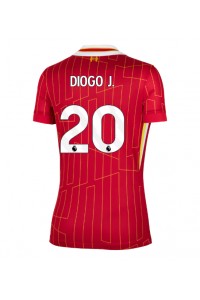 Liverpool Diogo Jota #20 Fotballdrakt Hjemme Klær Dame 2024-25 Korte ermer